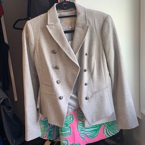 Military button suit jacket